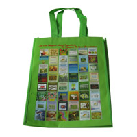  齐齐哈尔LB11覆膜无纺布广告袋